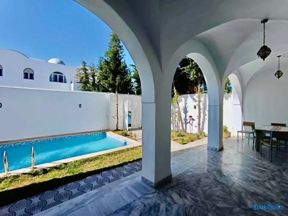 Image 3 de l'annonce Villa neuve S+4 avec piscine à Hammamet