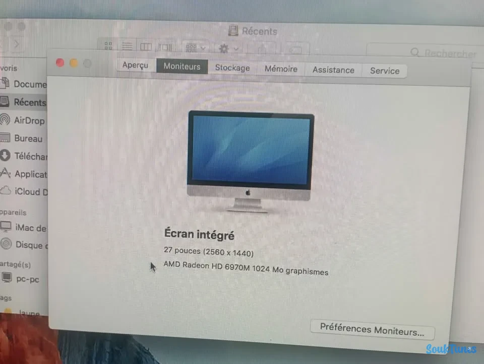 Image 4 de l'annonce Imac 27 /16g / 1t SSD 