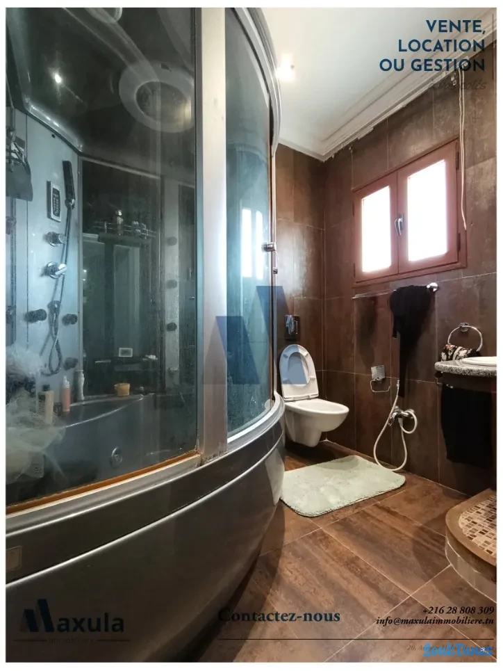 Image 6 de l'annonce À VENDRE SPACIEUX DUPLEX S+4 À RADES MELIANE 2