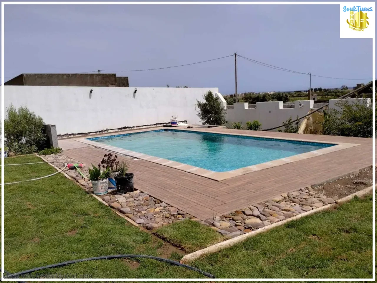 Image 14 de l'annonce villa avec piscine dar allouch 