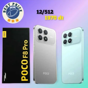 Image principale de l'annonce Poco F8 pro 5G 12/512 Cacheté 1970 DT