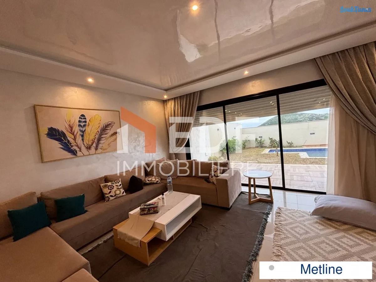Image 17 de l'annonce A vendre Luxueuse Villa à Metline - Ras Jebel