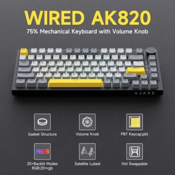 Image principale de l'annonce Clavier AJAZZ AK820 / 250 TND
