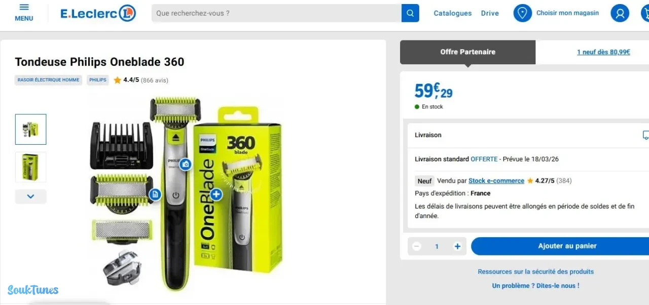 Image 5 de l'annonce Philips OneBlade 360–Précision & performance 170DT