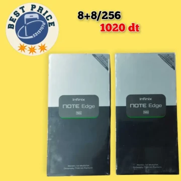 Image principale de l'annonce Infinix Note 60 Edge 5G (8+8/256) 1020 TND
