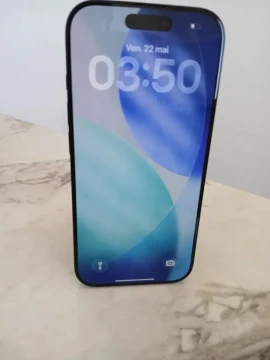 Image principale de l'annonce iPhone 16 Pro Noir 256Go – Excellent état 2500 DT