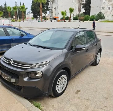 Image principale de l'annonce Citroën C3 2020 Gris, Bon état, Manouba