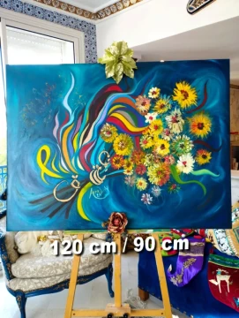 Image principale de l'annonce tableau d'un artiste peintre peinture à l'huile