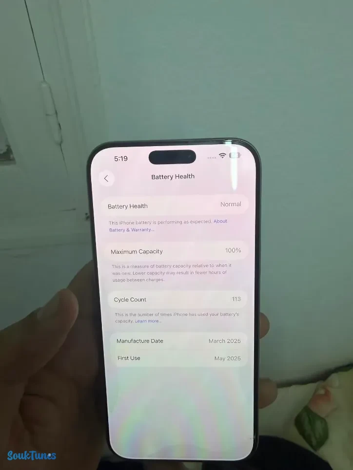 Image 4 de l'annonce Iphone 16 pro max 256GB 100% Battery
