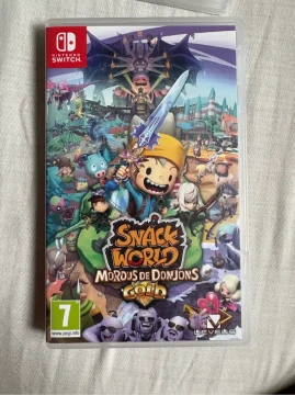 Image principale de l'annonce Jeux snack world mordus  Nintendo switch 60 TND
