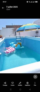 Image principale de l'annonce Piscine hors sol 4m/2m. Hauteur 1m22