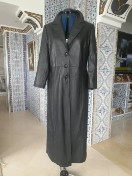 Image principale de l'annonce cuir véritable manteau et pantalon importé