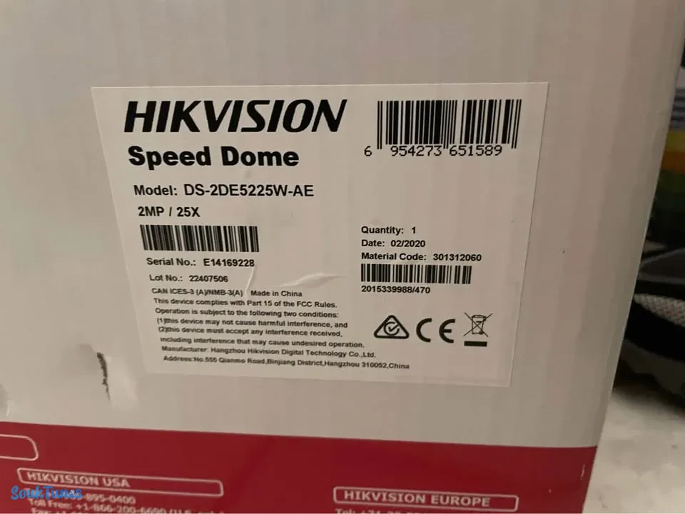 Image 6 de l'annonce Camera Hickvision speed dome 2MP/X25 🇫🇷