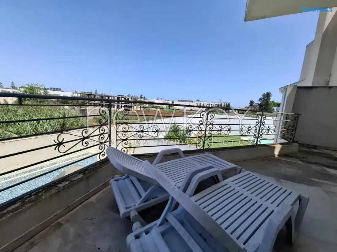 Image 14 de l'annonce Duplex S3 avec piscine à vendre à La Soukra