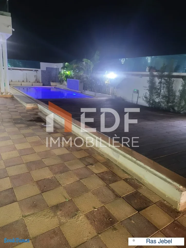Image 7 de l'annonce A Vendre villa avec piscine à Chatt Mami