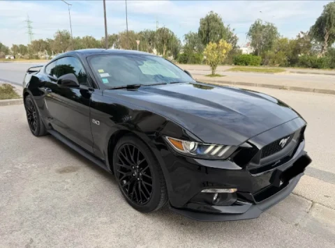 Image principale de l'annonce Ford Mustang GT 5.0L Noire, 1ère main, Tunis