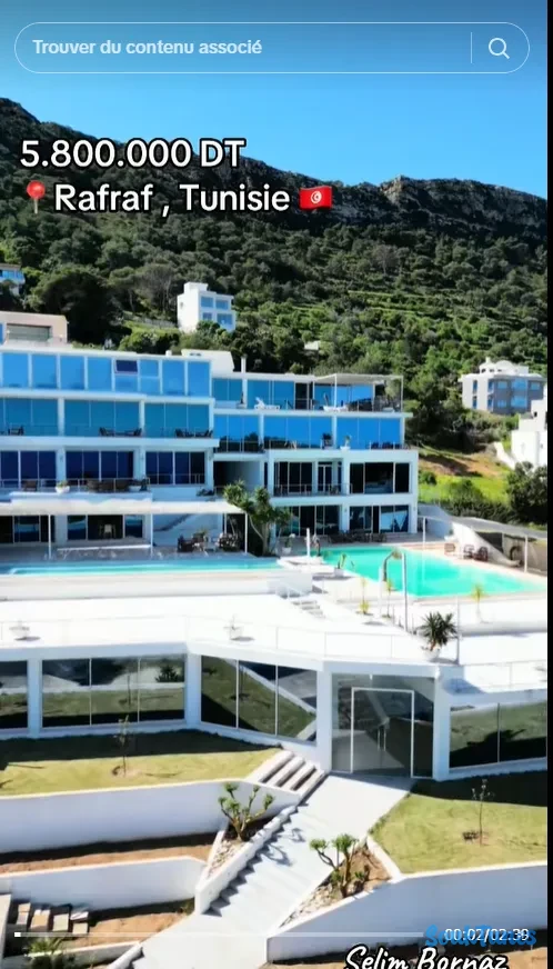 Image 9 de l'annonce A vendre une villa exceptionnelle située à Rafraf