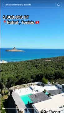 Image principale de l'annonce A vendre une villa exceptionnelle située à Rafraf
