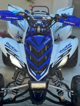 Image principale de l'annonce Quad Yamaha Raptor 700R Blanc/Bleu Excellent État
