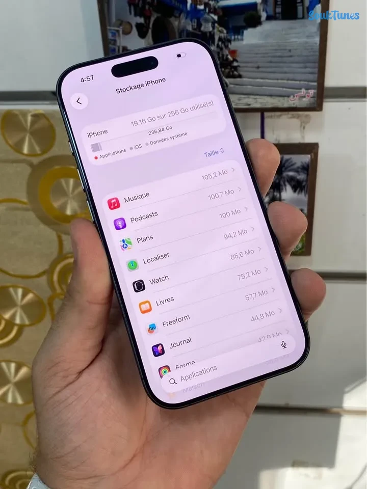 Image 4 de l'annonce  iphone 17 esim 256gb 2080 DT