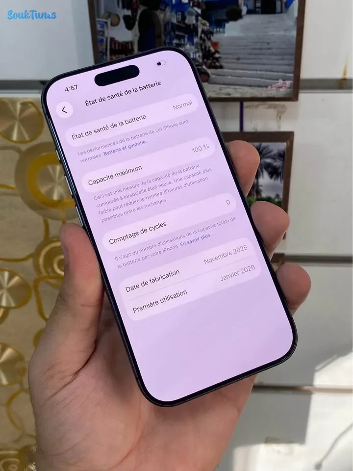 Image 5 de l'annonce  iphone 17 esim 256gb 2080 DT