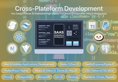 Image principale de l'annonce Création des applications web & mobile SaaS