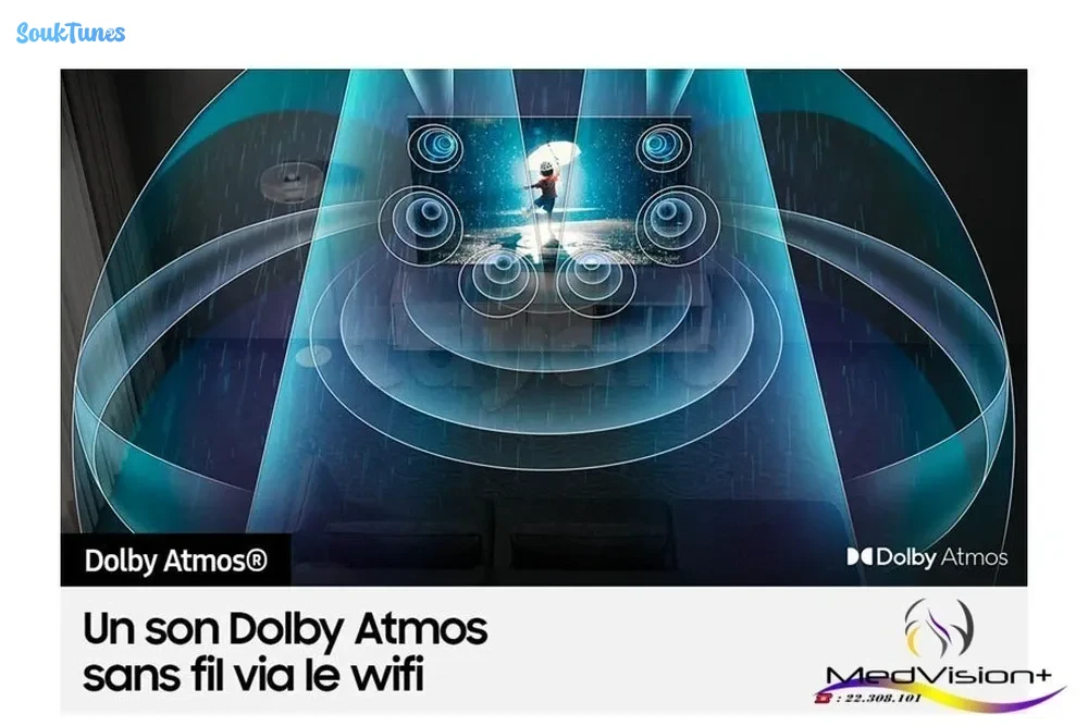 Image 4 de l'annonce Samsung 65 qmini ledserie 8 q80d 120hz europenne