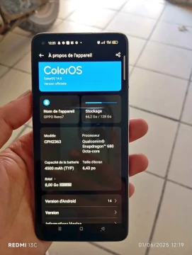 Image principale de l'annonce Téléphone portable  Oppo Reno 7