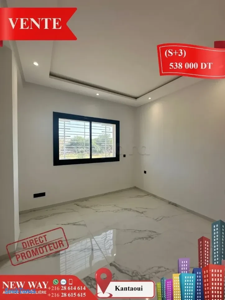 Image 7 de l'annonce (S+3) à Kantaoui Direct Promoteur💰538.000 TND