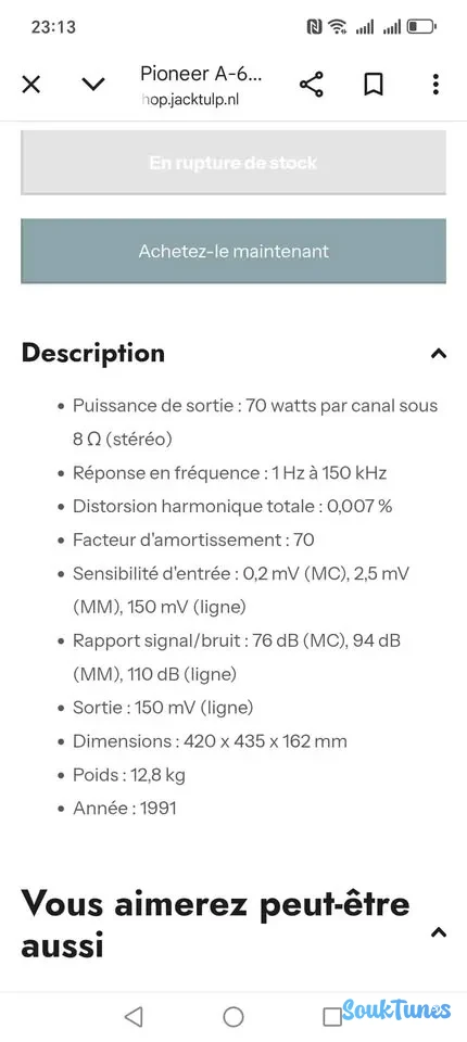 Image 8 de l'annonce Jamo/pioneer ensemble haut de gamme