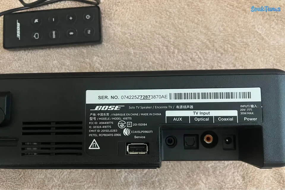 Image 7 de l'annonce Baffle Bose solo tv barre de son 