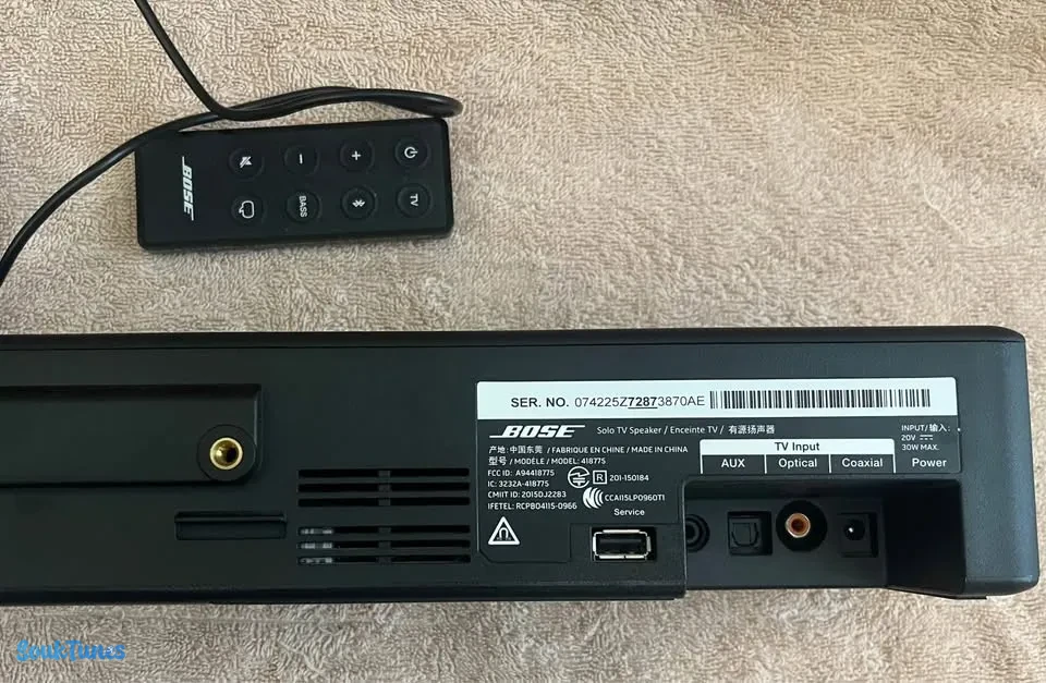 Image 6 de l'annonce Baffle Bose solo tv barre de son 