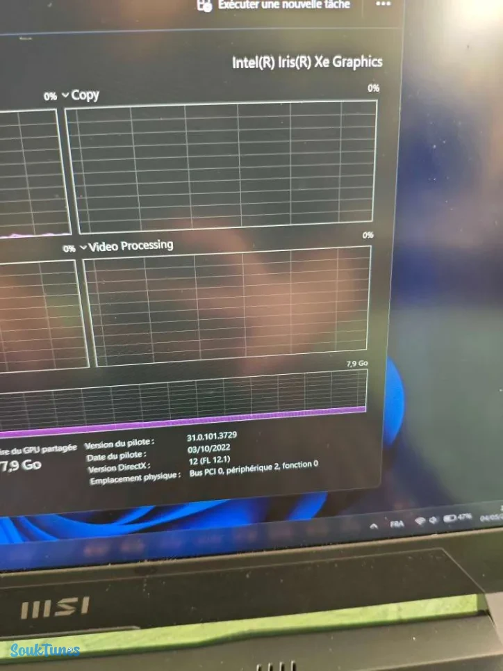 Image 7 de l'annonce Msi Katana gf66 rtx 3070Ti / 3.899 TND