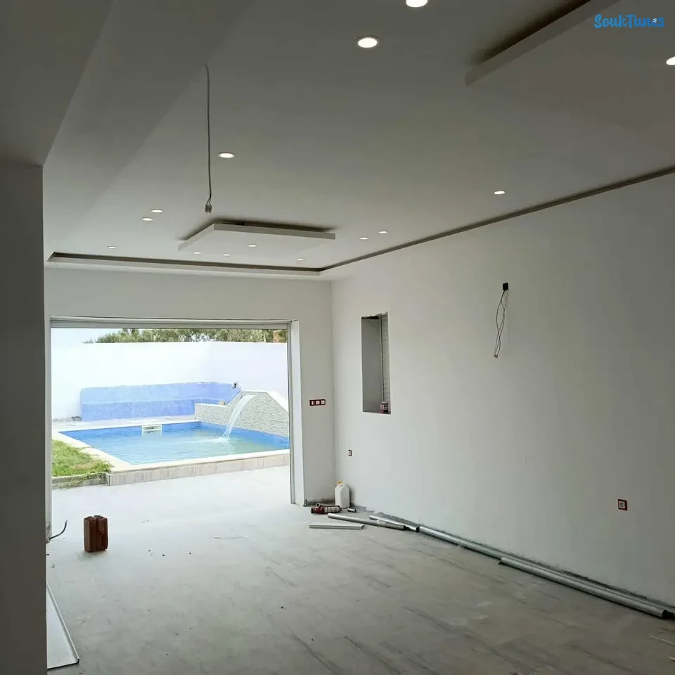 Image 4 de l'annonce villa +piscine fini  à Hammamet sud  450 000 TND 