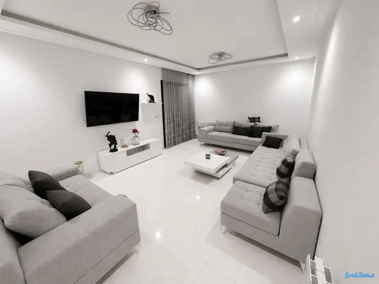Image 4 de l'annonce Appartement S+3 Meublé Haut Standing 2.500 TND
